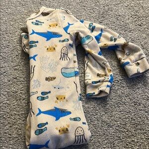 Cute Sea Life Baby Onesie